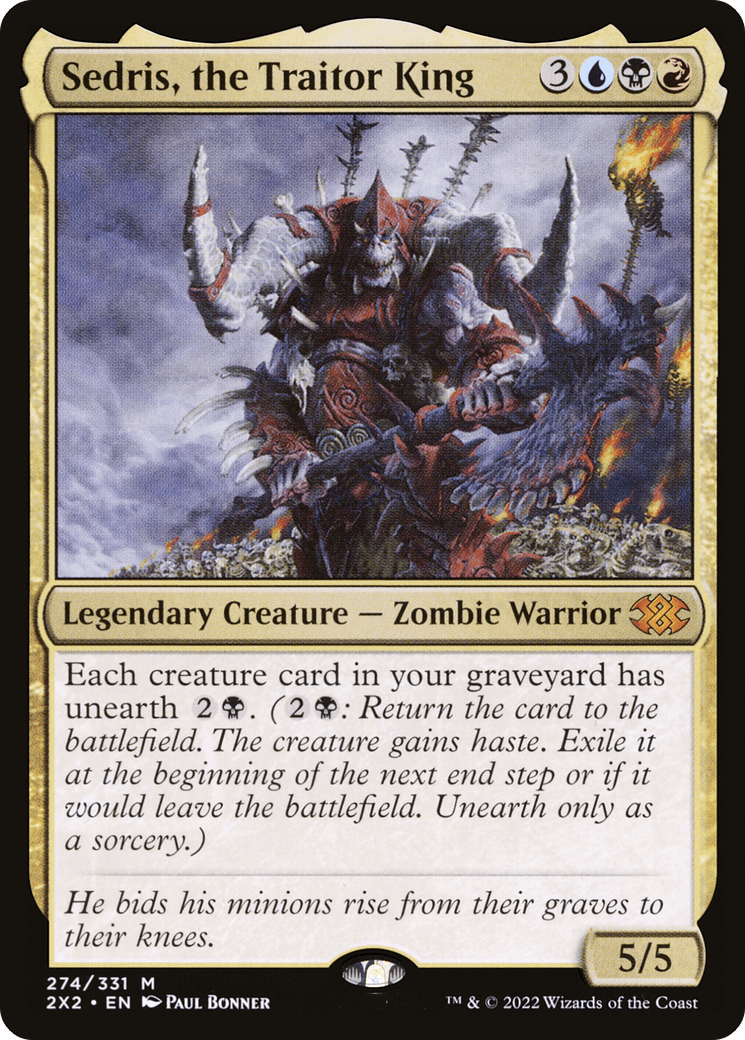 Sedris, the Traitor King [Double Masters 2022] Foil