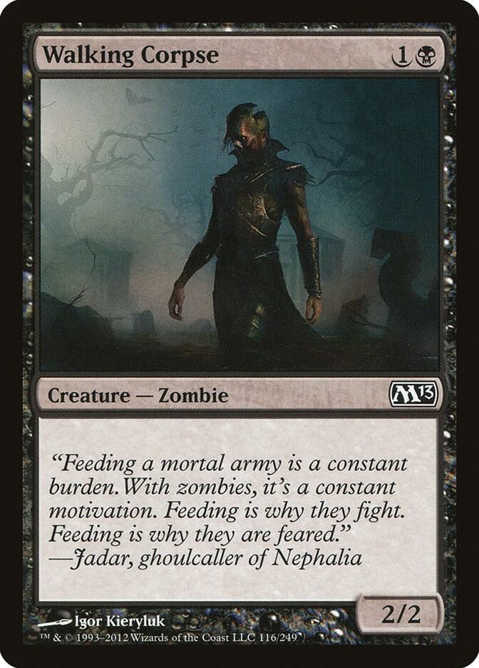 Walking Corpse 116/249 (Magic 2013 (M13)) 