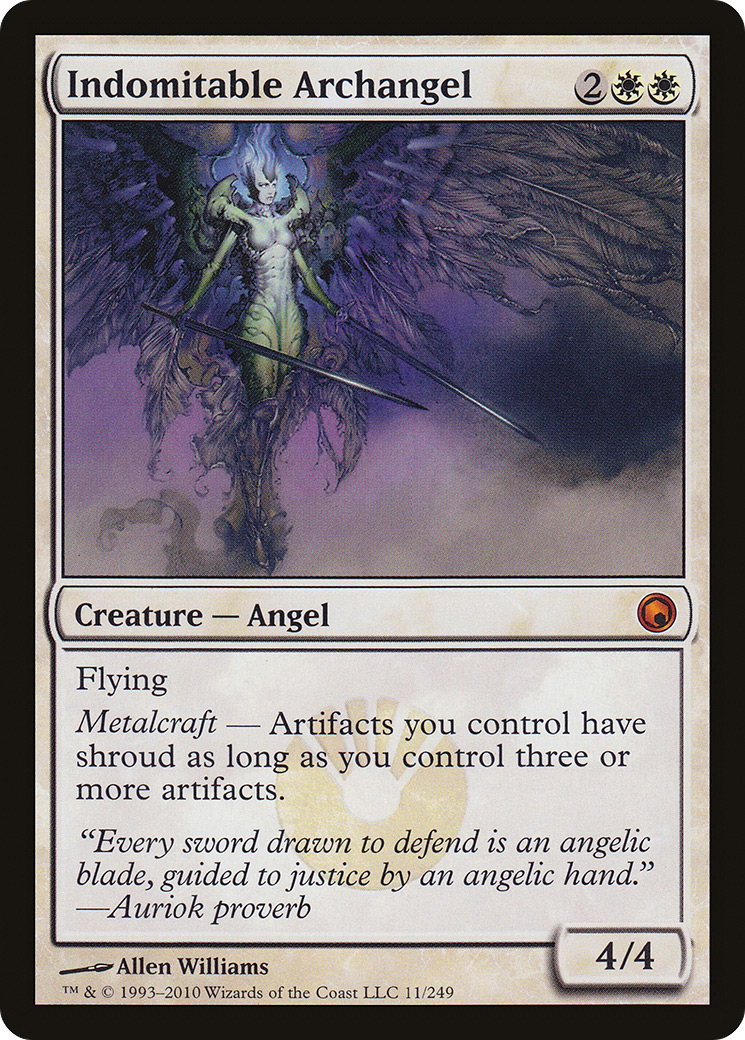 Indomitable Archangel [Scars of Mirrodin] Foil