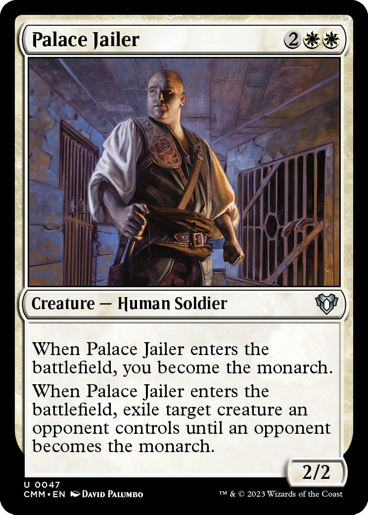 Palace Jailer [Commander Masters] Foil