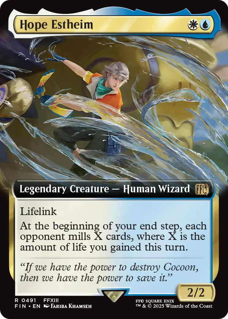 Hope Estheim (491) [FINAL FANTASY] : (Extended Art) Foil