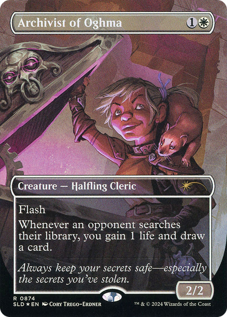 Archivist of Oghma (Rainbow Foil) [Secret Lair Drop Series]