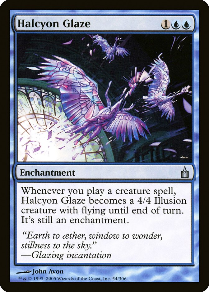 Halcyon Glaze 54/306 (Ravnica: City of Guilds) 