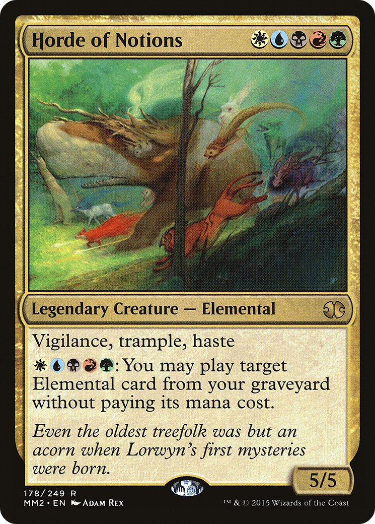 Horde of Notions [Modern Masters 2015] Foil