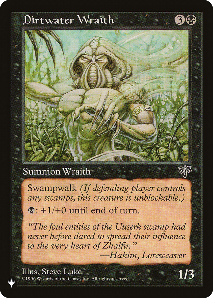 Dirtwater Wraith |  (MIR-117) [The List]