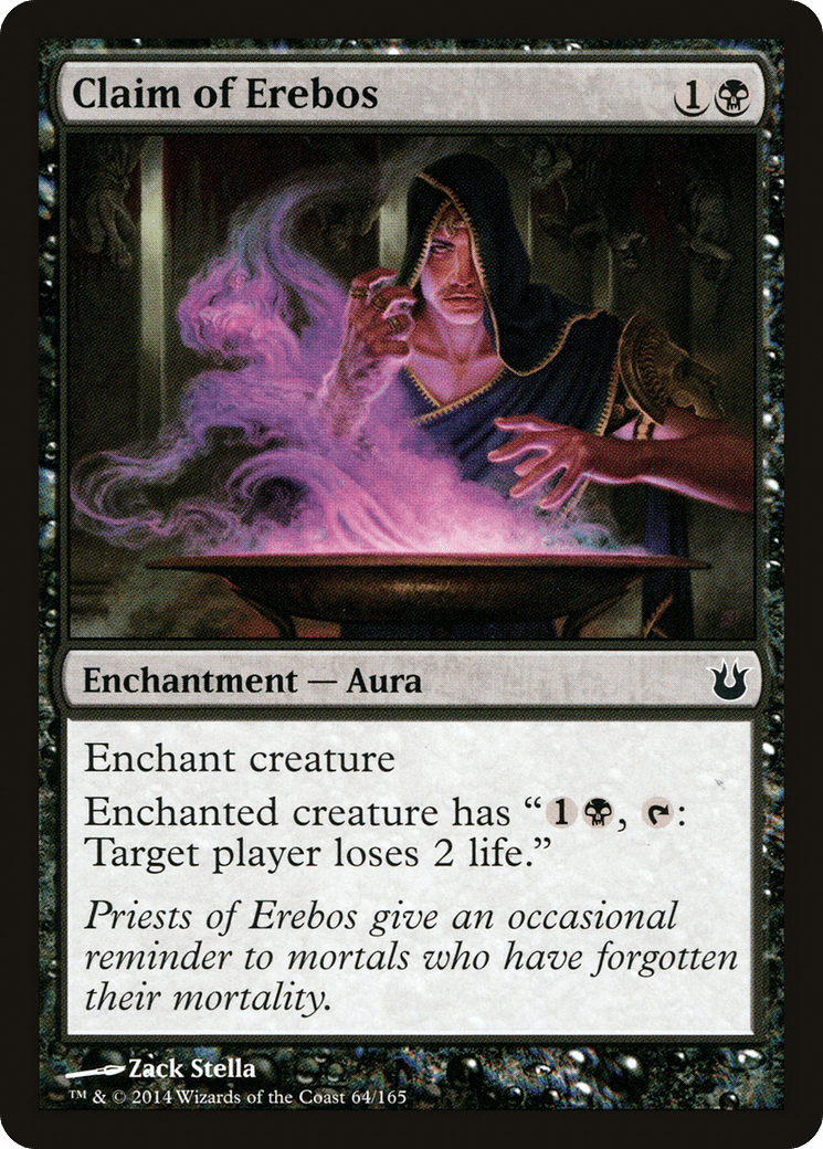 Claim of Erebos [Born of the Gods] Foil
