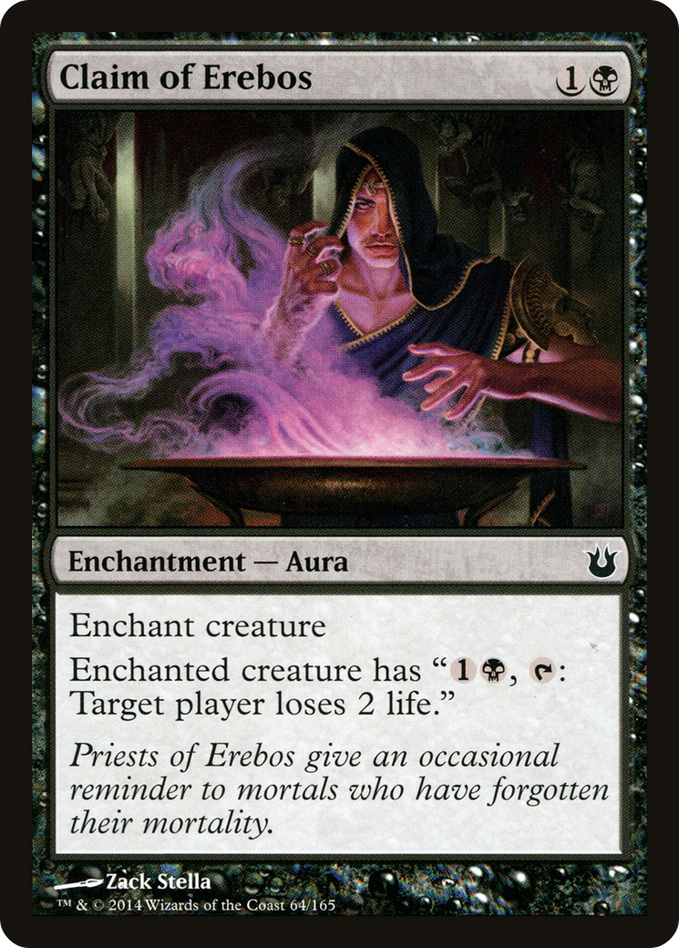Claim of Erebos [Born of the Gods] Foil