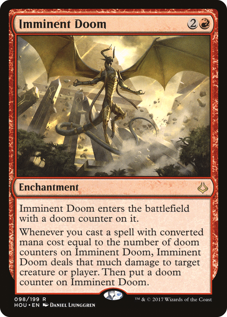 Imminent Doom [Hour of Devastation] Foil