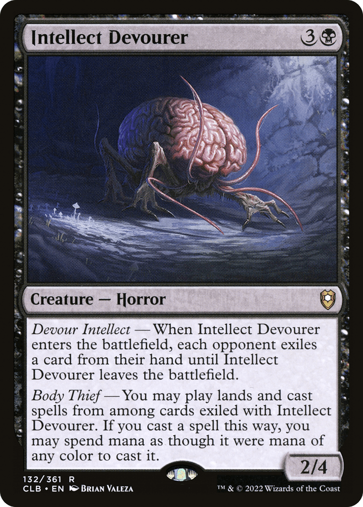 Intellect Devourer [Commander Legends: Battle for Baldur's Gate] Foil