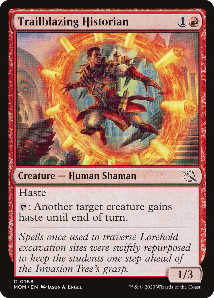 Trailblazing Historian [March of the Machine] Foil