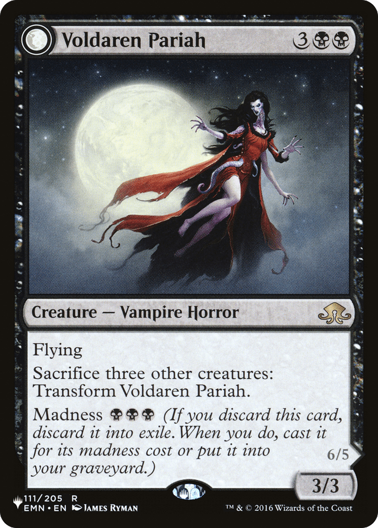 Voldaren Pariah // Abolisher of Bloodlines |  (EMN-111) [The List]