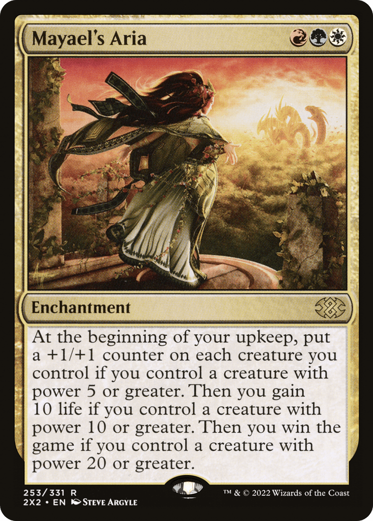 Mayael's Aria [Double Masters 2022] Foil
