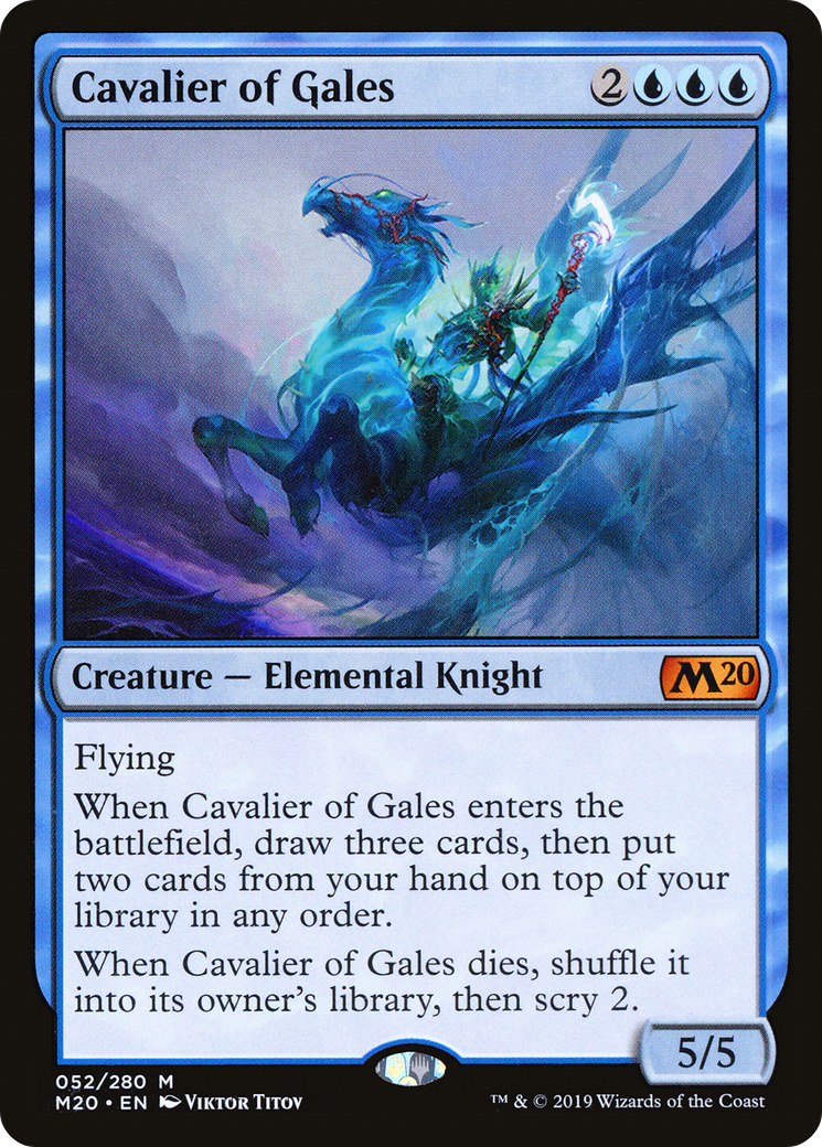 Cavalier of Gales [Core Set 2020] Foil