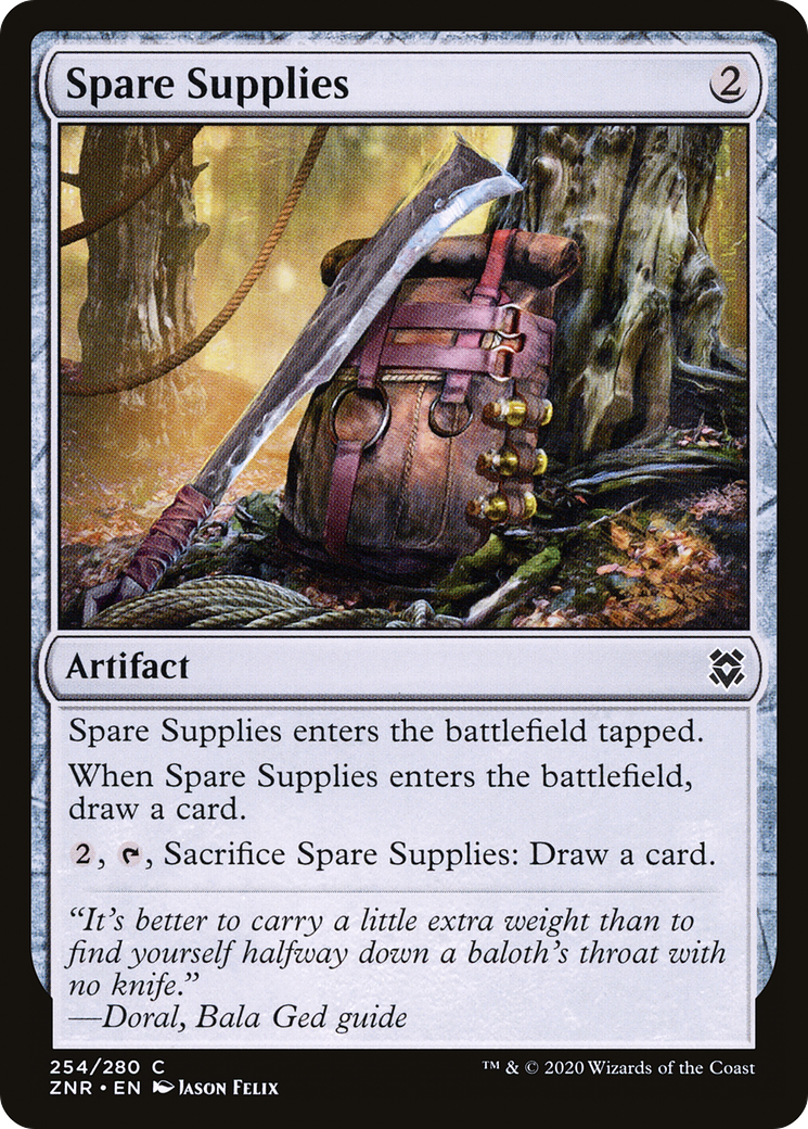 Spare Supplies [Zendikar Rising] Foil