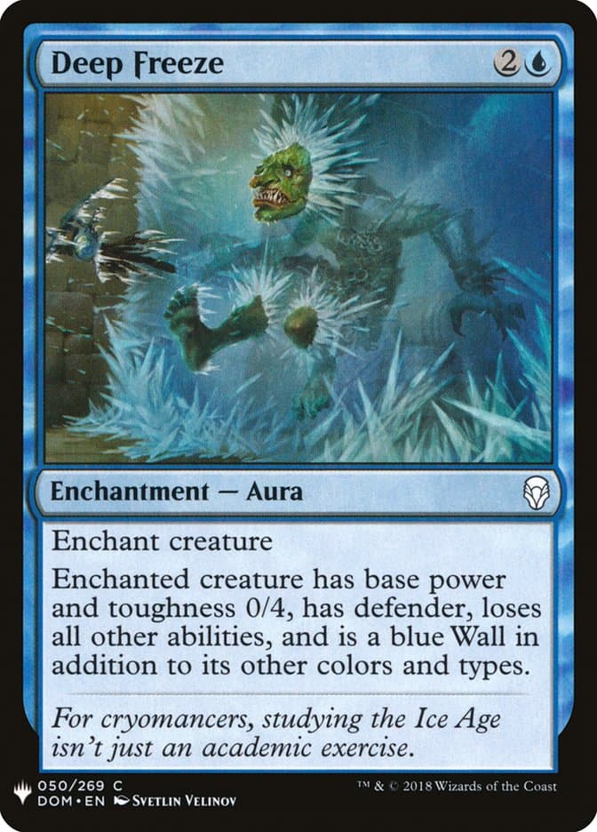 Deep Freeze |  (DOM-50) [The List]