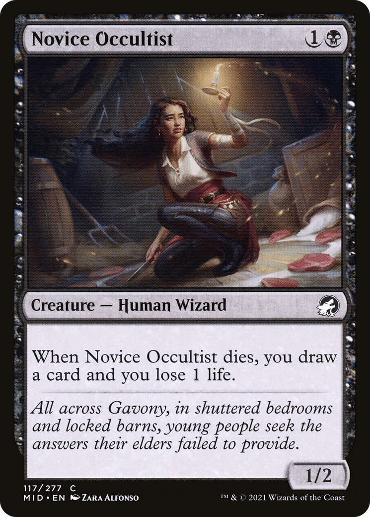 Novice Occultist [Innistrad: Midnight Hunt]
