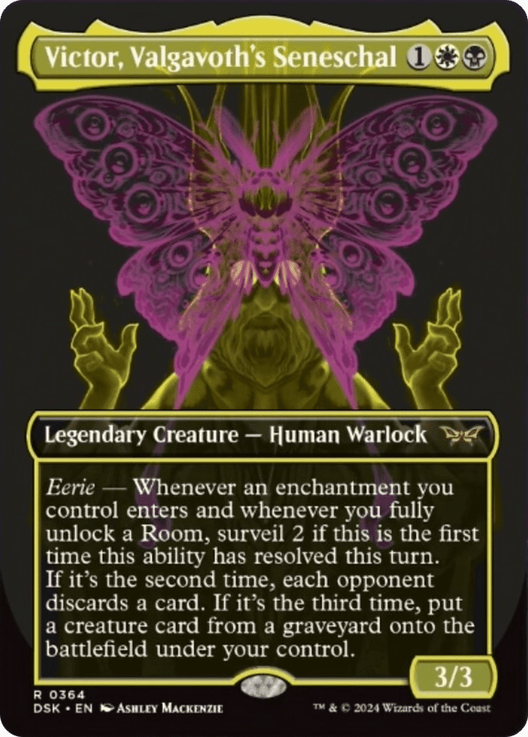 Victor, Valgavoth's Seneschal (Showcase) [Duskmourn: House of Horror] Foil