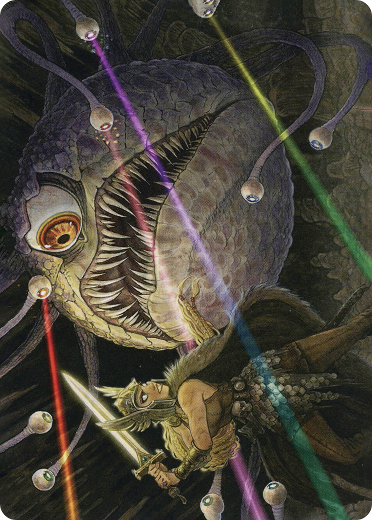 Hive of the Eye Tyrant // Hive of the Eye Tyrant (AAFR-053) - Adventures in the Forgotten Realms Art Series (Borderless) Foil