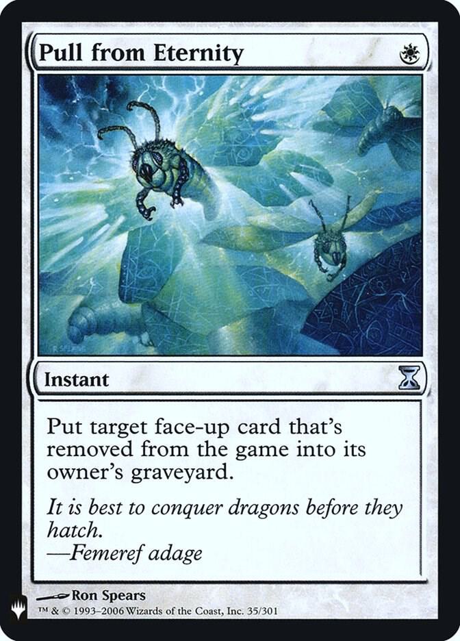 Pull from Eternity TSP-35/5075 (The List Reprints)  - Foil