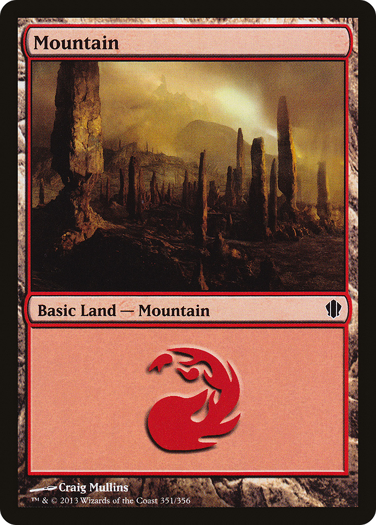 Mountain (351) [Commander 2013]