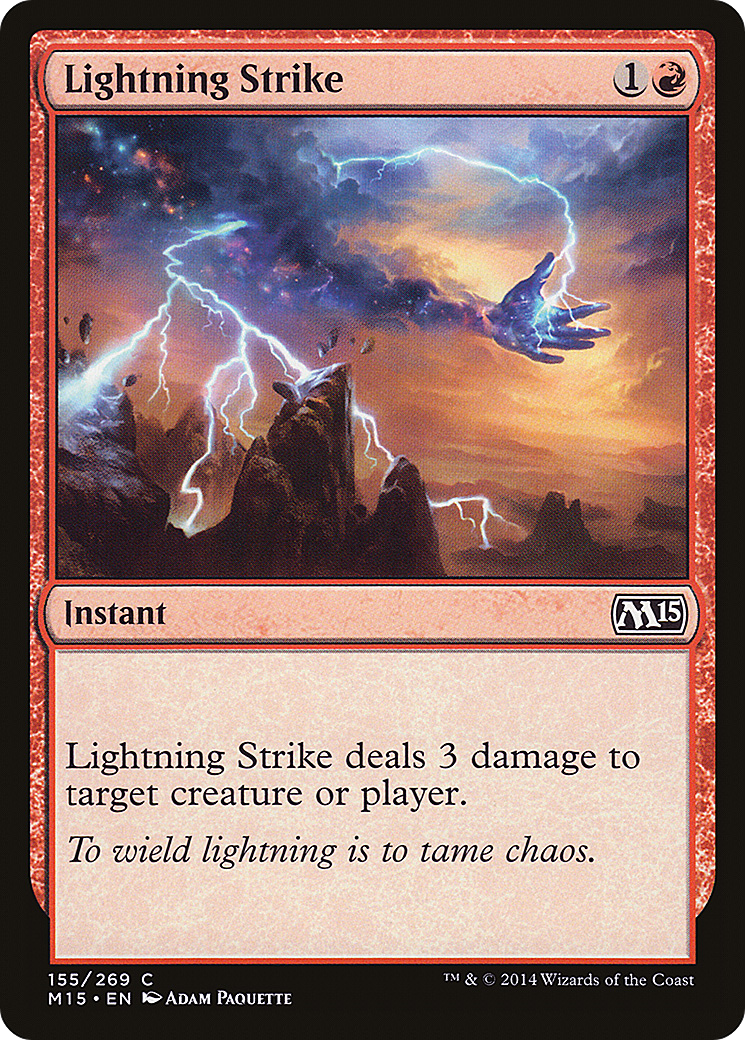 Lightning Strike [Magic 2015] Foil