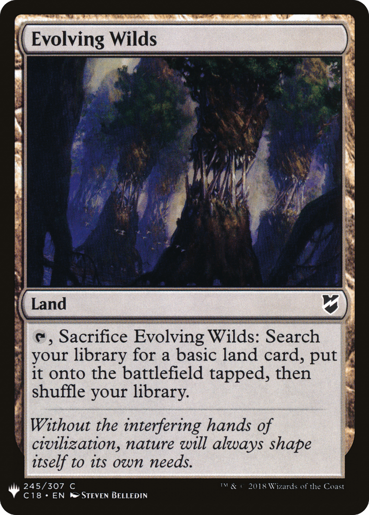 Evolving Wilds |  (C18-245) [The List]