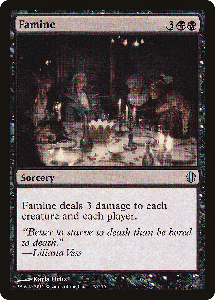 Famine [Commander 2013]