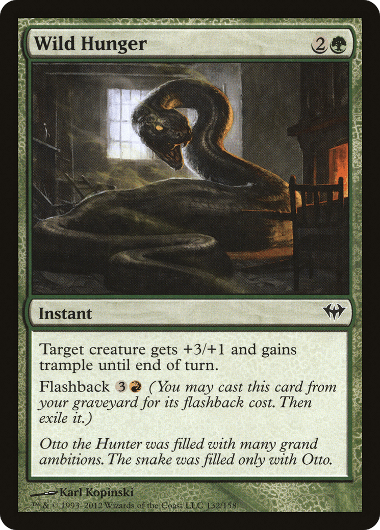 Wild Hunger [Dark Ascension] Foil