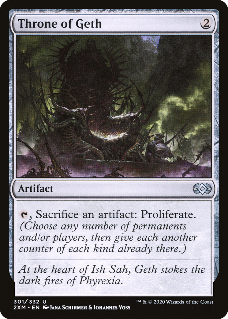 Throne of Geth [Double Masters] Foil