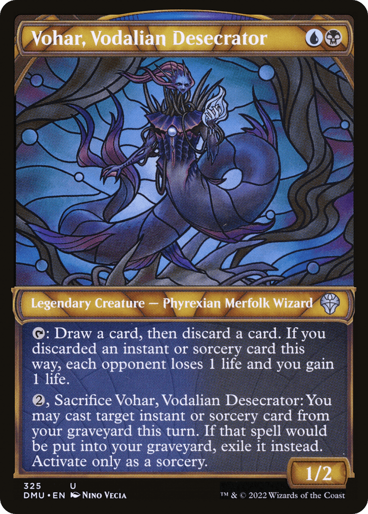 Vohar, Vodalian Desecrator (Showcase) [Dominaria United] Foil