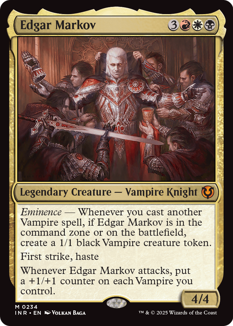 Edgar Markov (-234) [Innistrad Remastered]  Foil