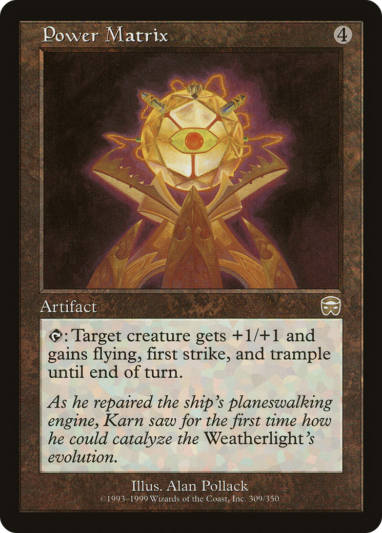 Power Matrix [Mercadian Masques] Foil