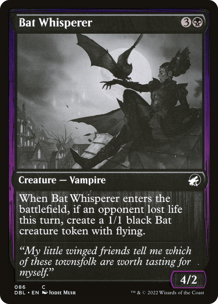 Bat Whisperer [Innistrad: Double Feature] Foil