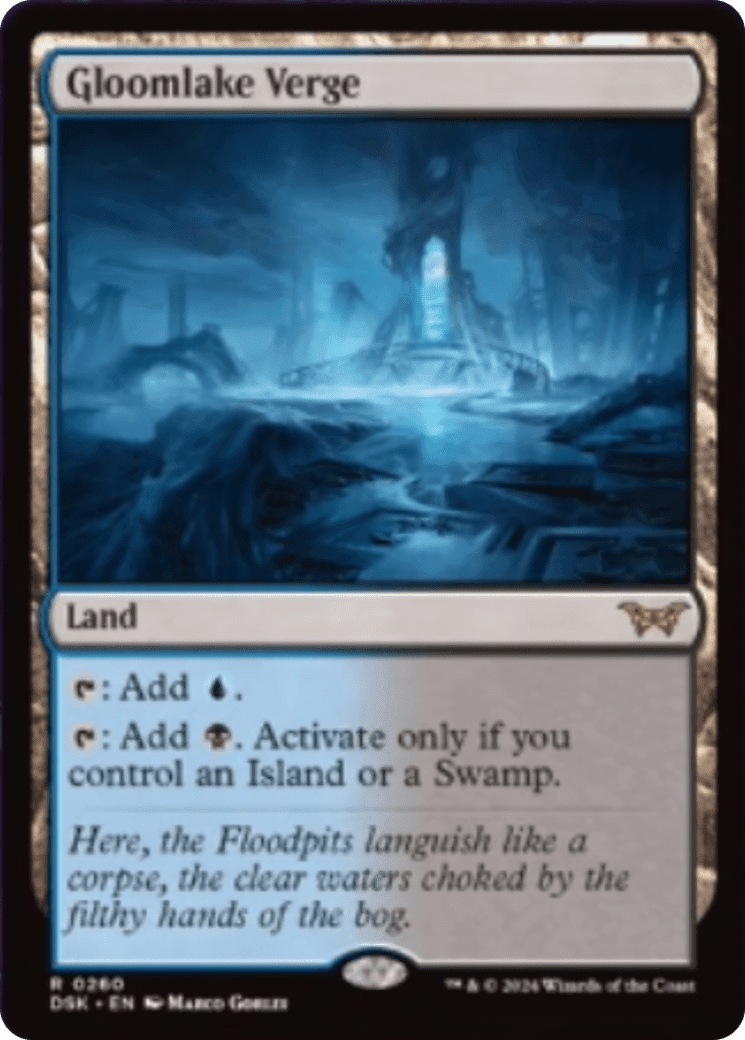 Gloomlake Verge [Duskmourn: House of Horror] Foil