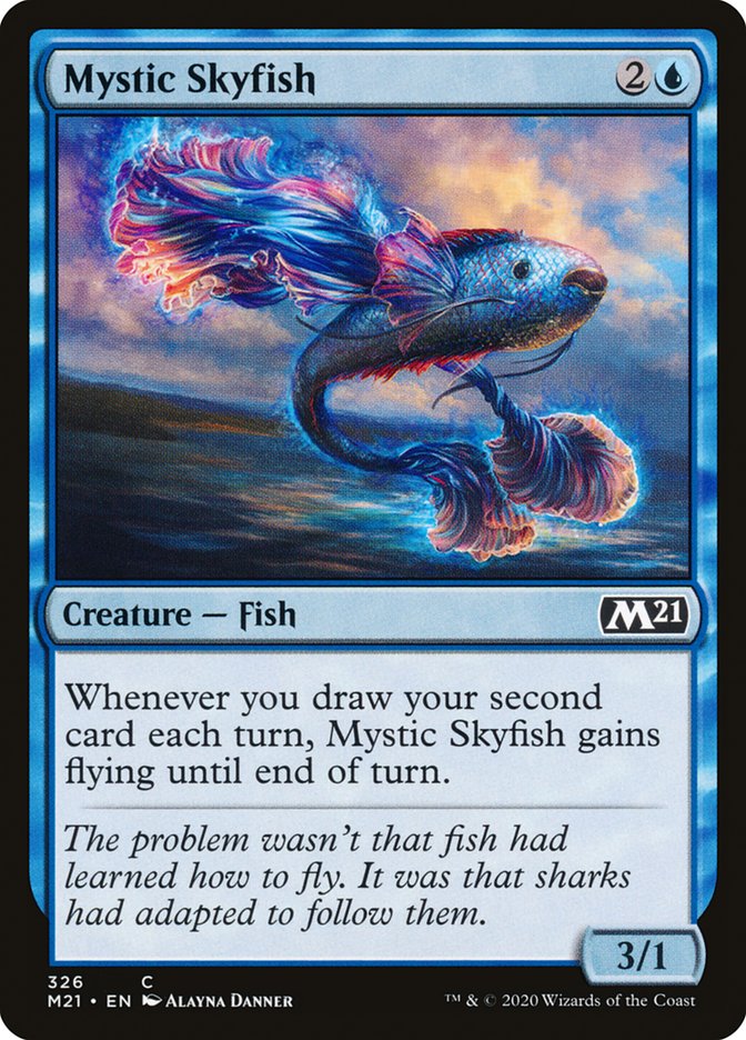 Mystic Skyfish 326 (Core Set 2021) 
