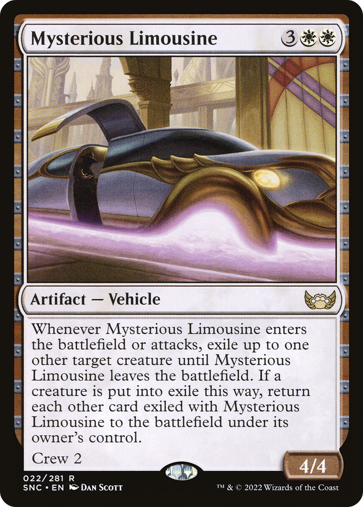 Mysterious Limousine [Streets of New Capenna] Foil