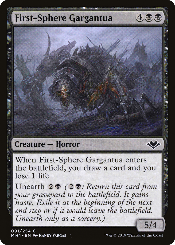 First-Sphere Gargantua [Modern Horizons] Foil