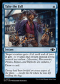 Take the Fall 73/286 (Outlaws of Thunder Junction)  - Foil