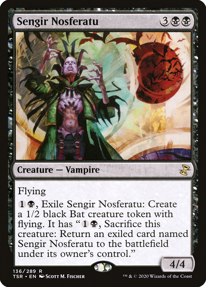 Sengir Nosferatu 136/289 (Time Spiral: Remastered)  - Foil