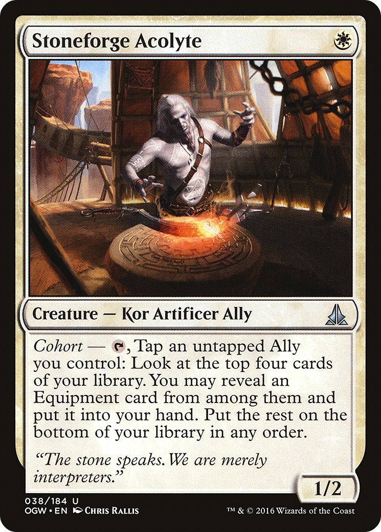 Stoneforge Acolyte [Oath of the Gatewatch] Foil