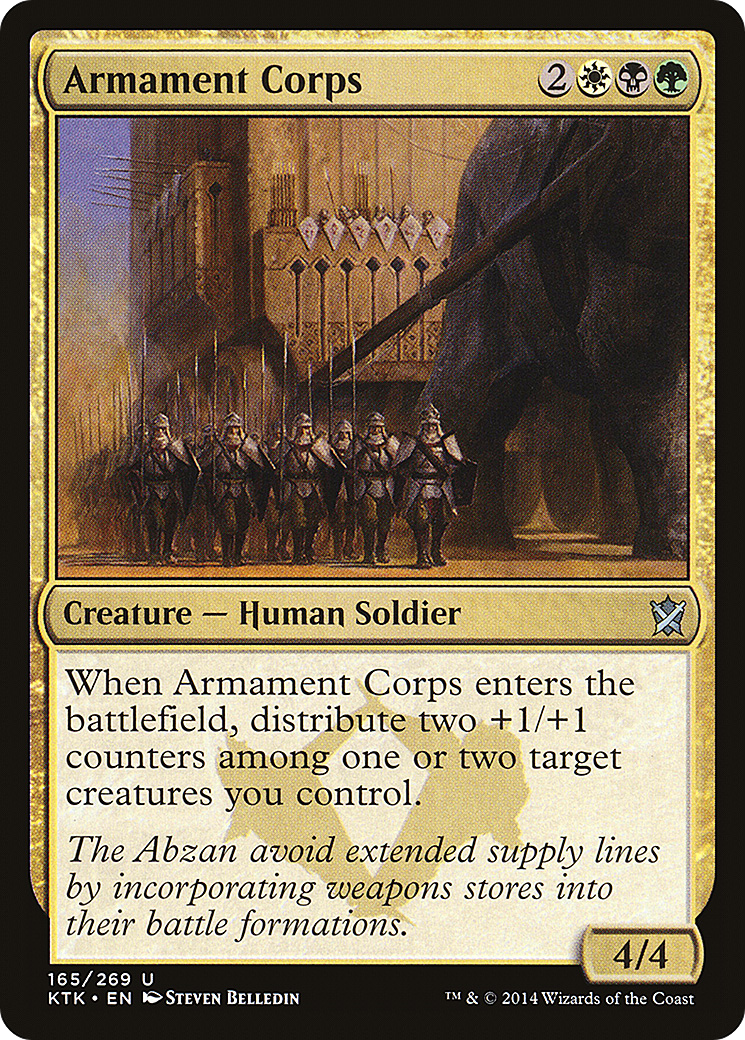 Armament Corps [Khans of Tarkir] Foil