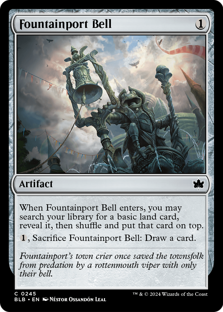 Fountainport Bell [Bloomburrow] Foil