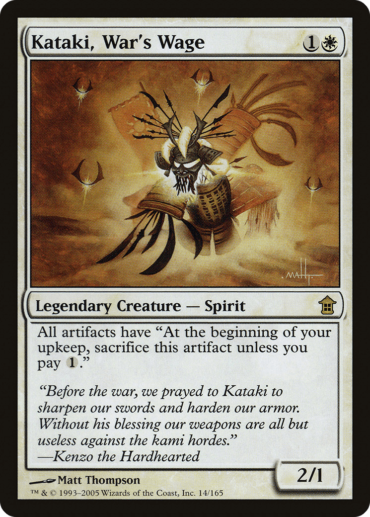 Kataki, War's Wage [Saviors of Kamigawa] Foil