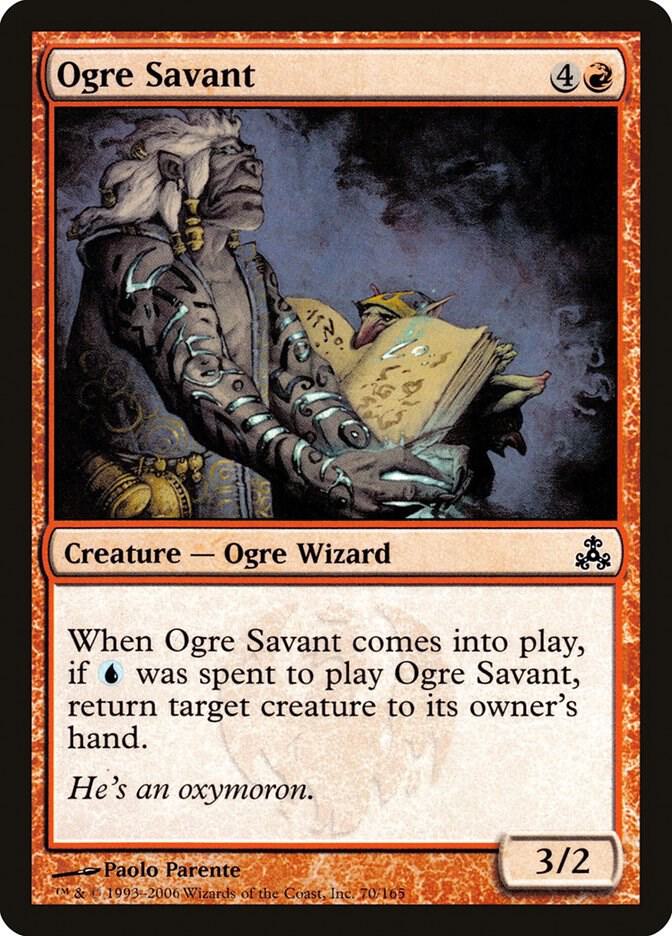 Ogre Savant 70/165 (Guildpact) 