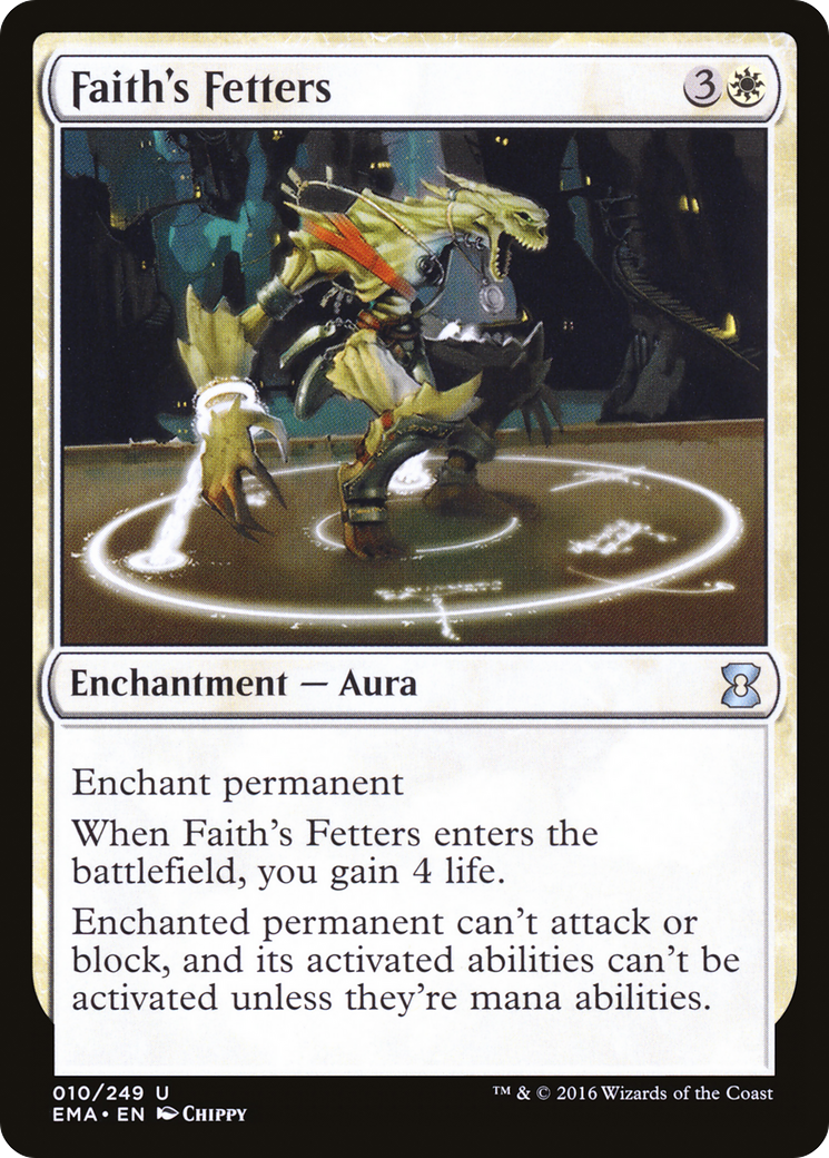 Faith's Fetters [Eternal Masters] Foil