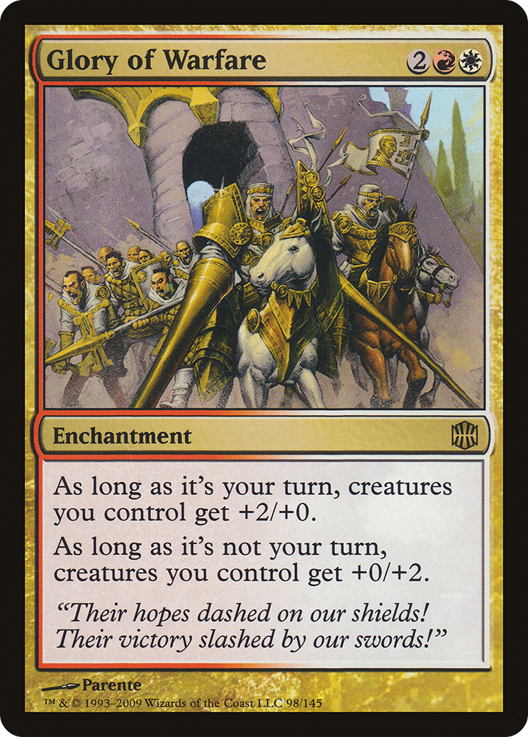 Glory of Warfare [Alara Reborn] Foil