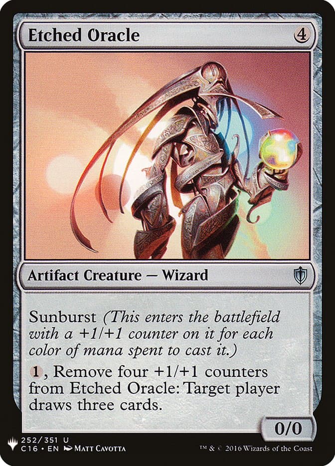 Etched Oracle |  (C16-252) [The List]