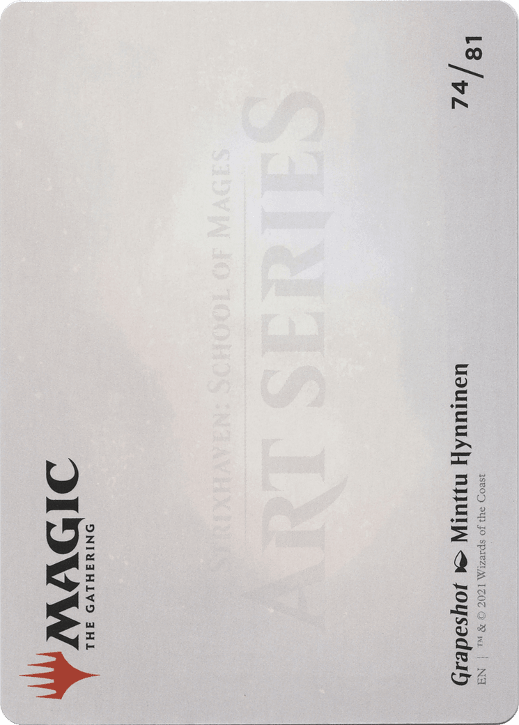 Grapeshot // Grapeshot (ASTX-074) - Strixhaven Art Series (Borderless)