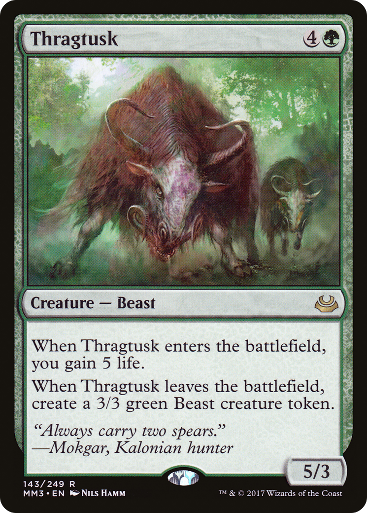 Thragtusk [Modern Masters 2017] Foil