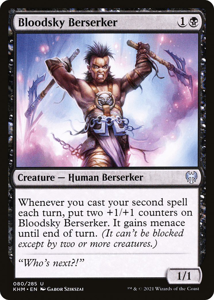 Bloodsky Berserker [Kaldheim] Foil